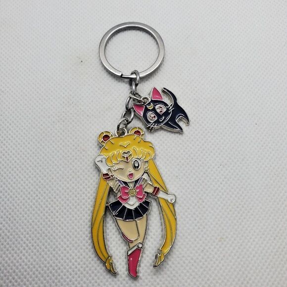 Sailor Moon & Luna Keychain - Picture 2 of 4